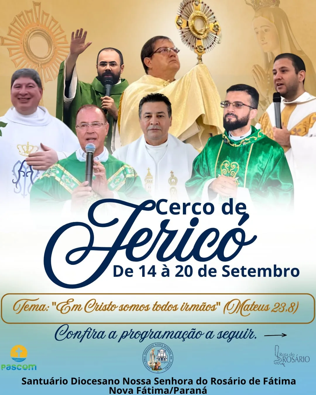 Cerco de Jericó 2026: "Em Cristo Somos Todos Irmãos"