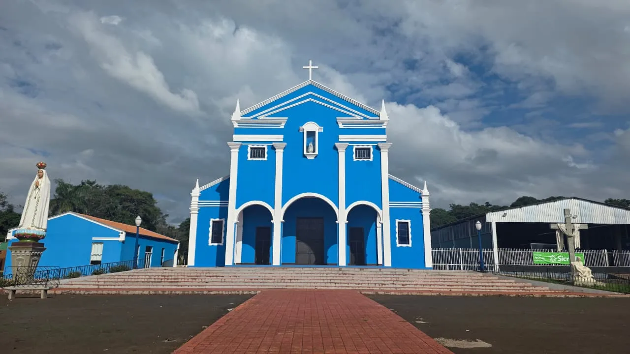 Vista atual do Santuário Nossa Senhora do Rosário de Fátima